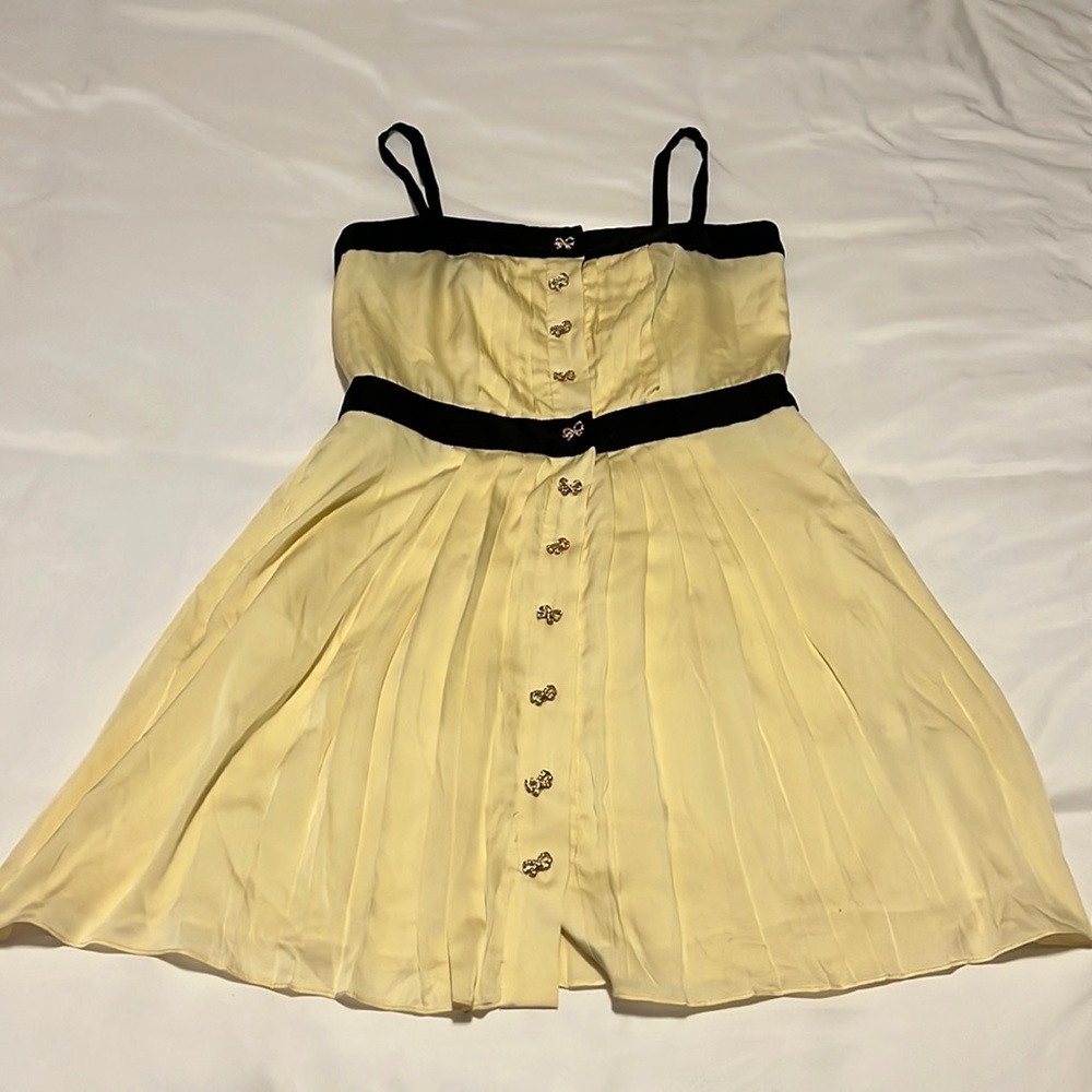 Milly ivory silk dress